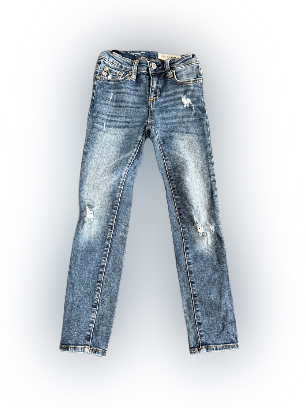 AG-ED Girls The Twiggy Ankle Super Skinny Jeans. Size 10
